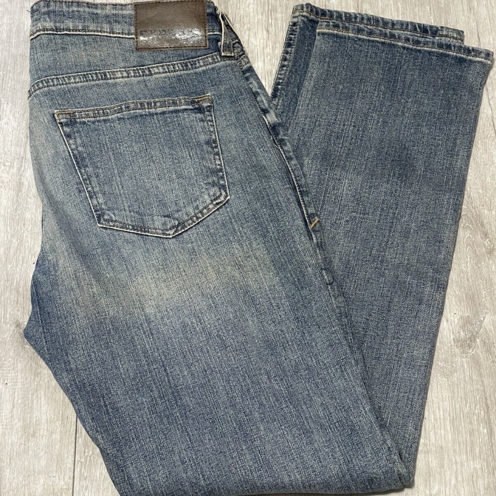 Express Men's Slim Skinny Fit Medium Wash Denim Jeans Size: 32x32